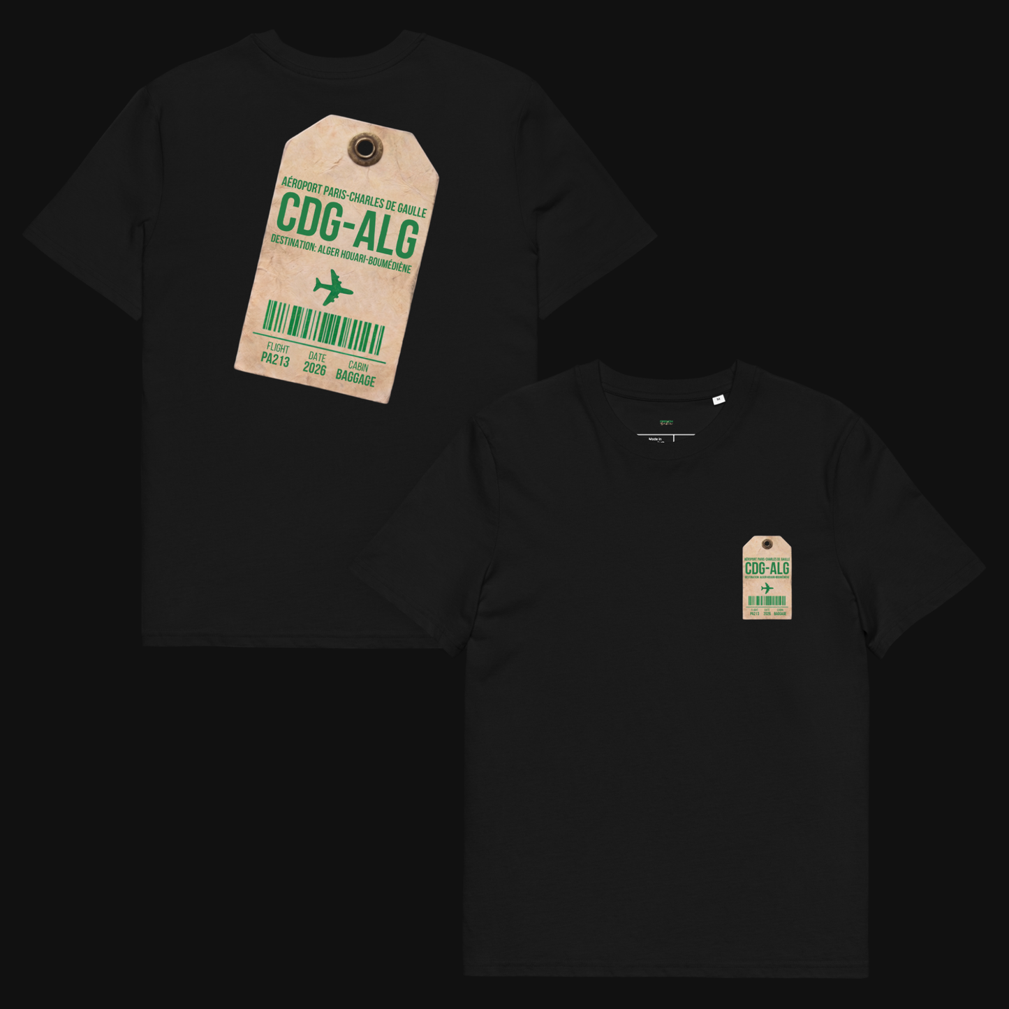 T-Shirt CDG — ALG | L'Étiquette